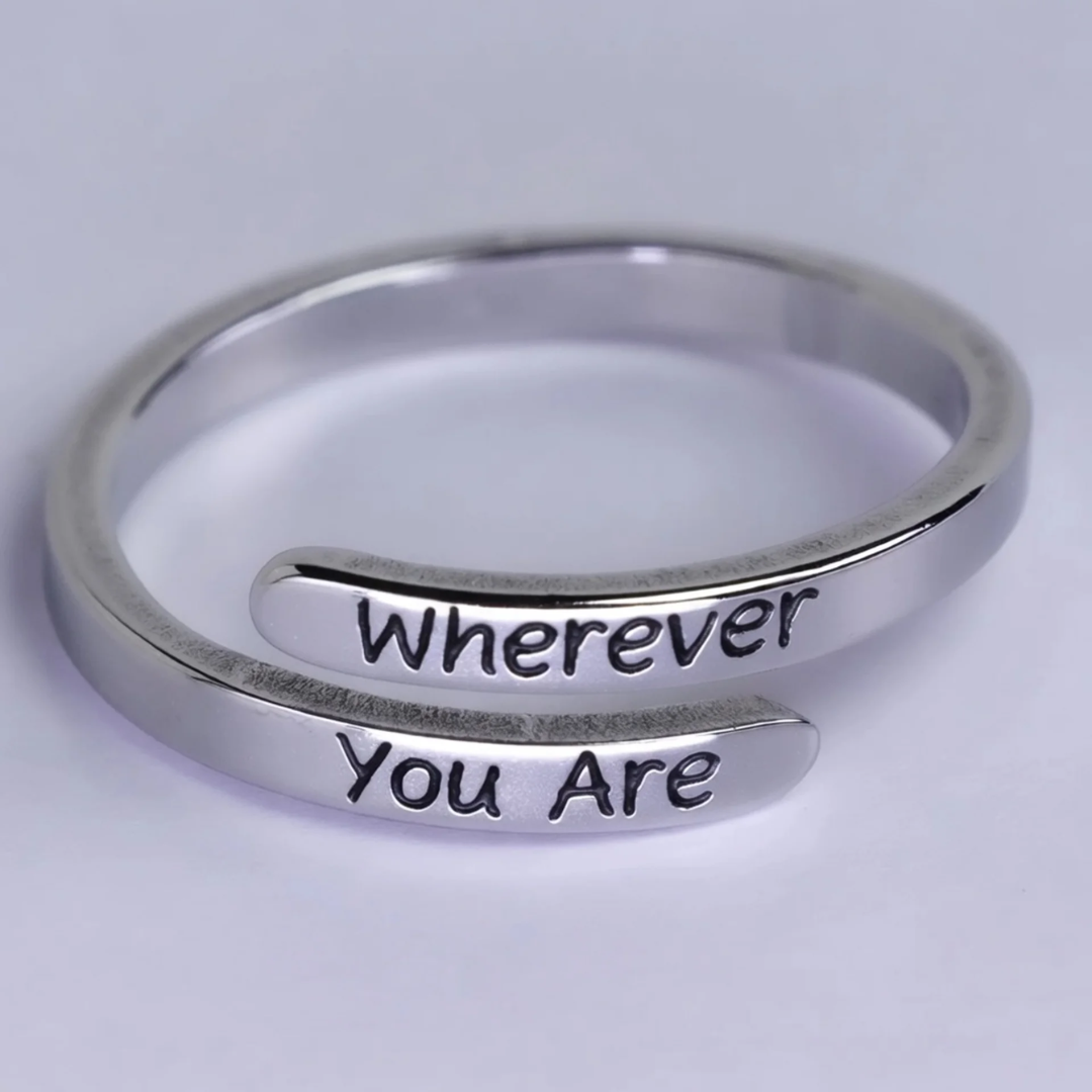 Anillo "Donde quiera que estés"