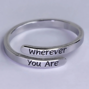 Anillo "Donde quiera que estés"