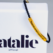 Recuerda siempre lo que vales - Pulsera motivacional