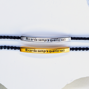 Recuerda siempre lo que vales - Pulsera motivacional