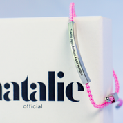 Pulsera con grabado "Te quiero hoy, mañana y siempre