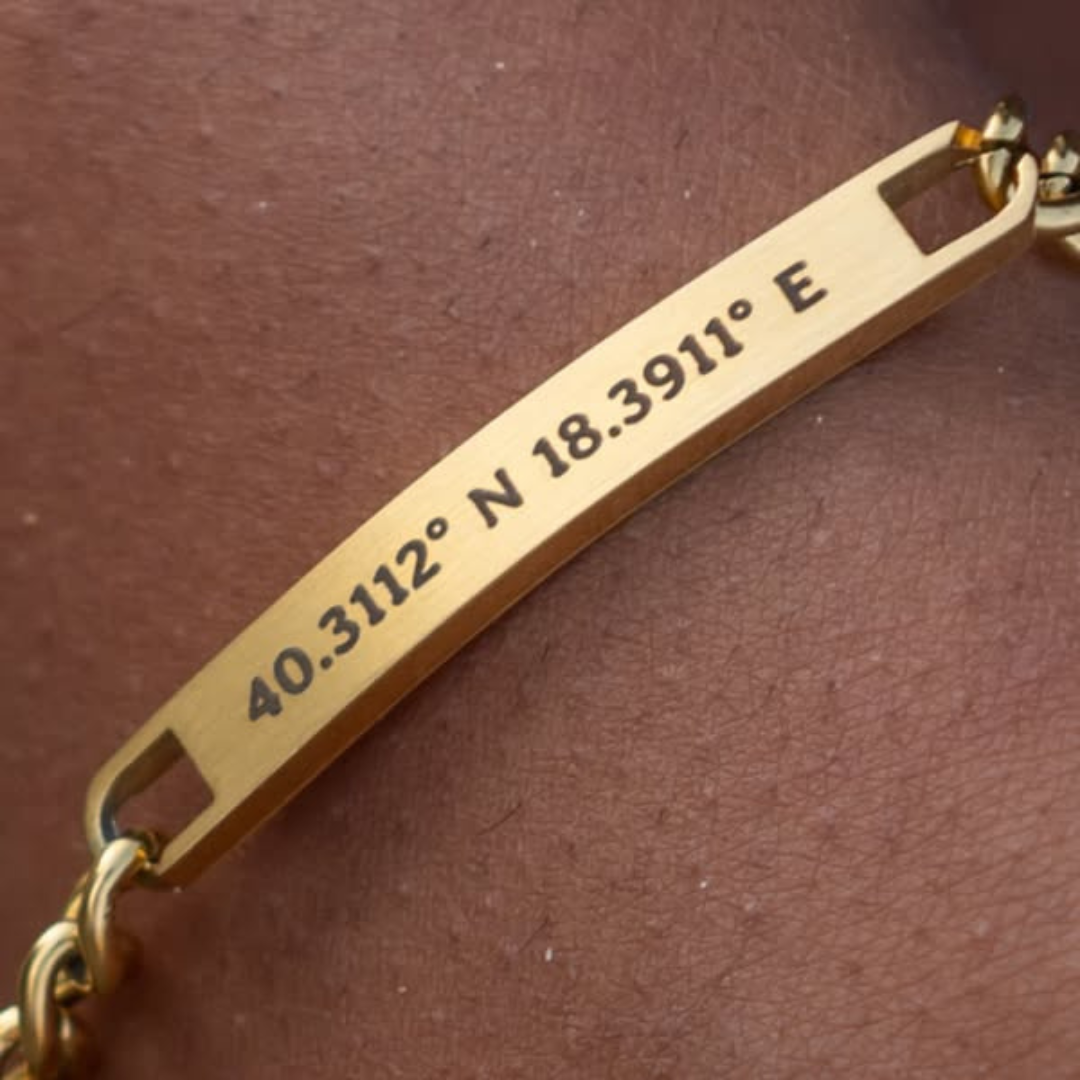 Coordinate d’Amore - Bracciale personalizzato