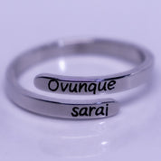 Anillo "Donde quiera que estés"
