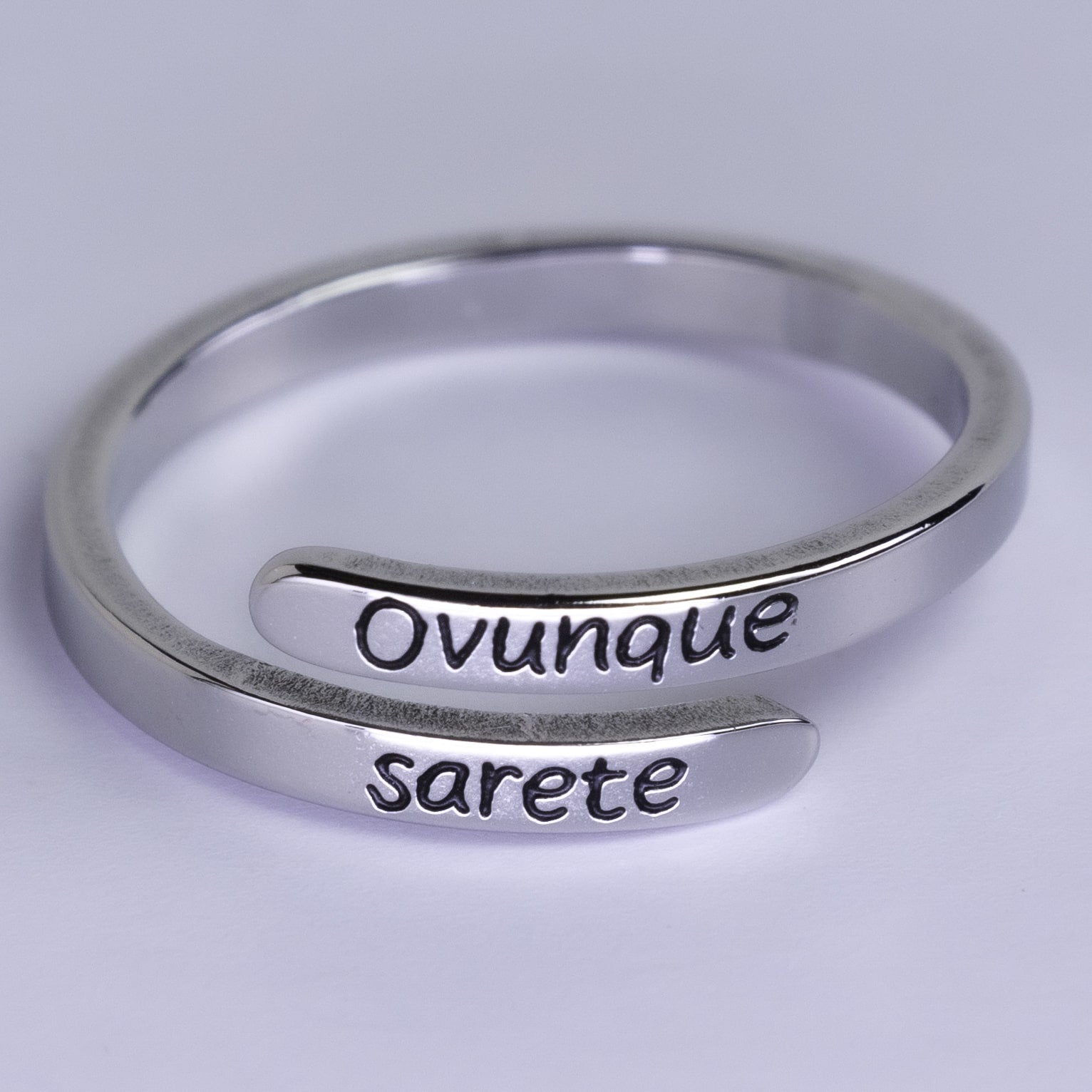 Anillo "Donde quiera que estés"