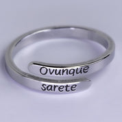 Anillo "Donde quiera que estés"