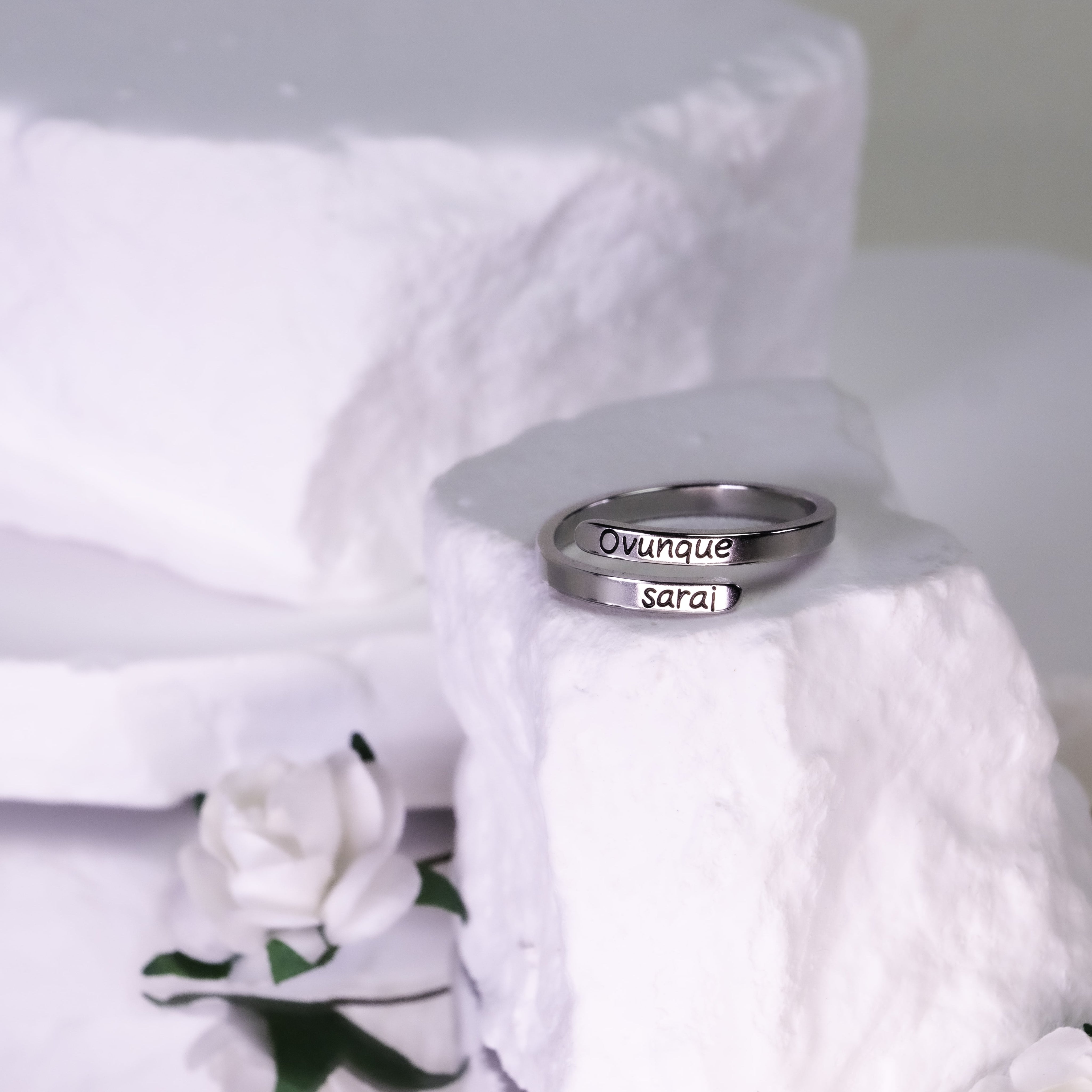 Anillo "Donde quiera que estés"
