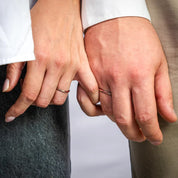 Anillo "Hilo rojo del destino"